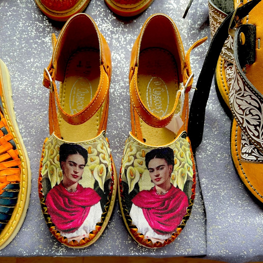 Mexican Sandals or Huaraches Frida Kahlo.